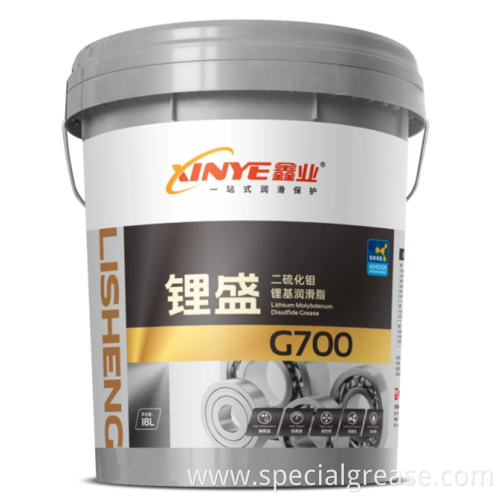 Extreme Pressure Lithium Grease Ep Black Molybdenum Disulfide Grease for Heavy Duty Open Gears